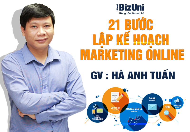 21 bước lập kế hoạch Marketing Online