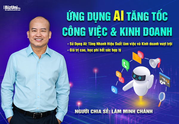 Ứng Dụng AI Tăng Tốc Công Việc và Kinh Doanh.